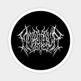 Mozzarella Styx - Death Metal Logo Magnet